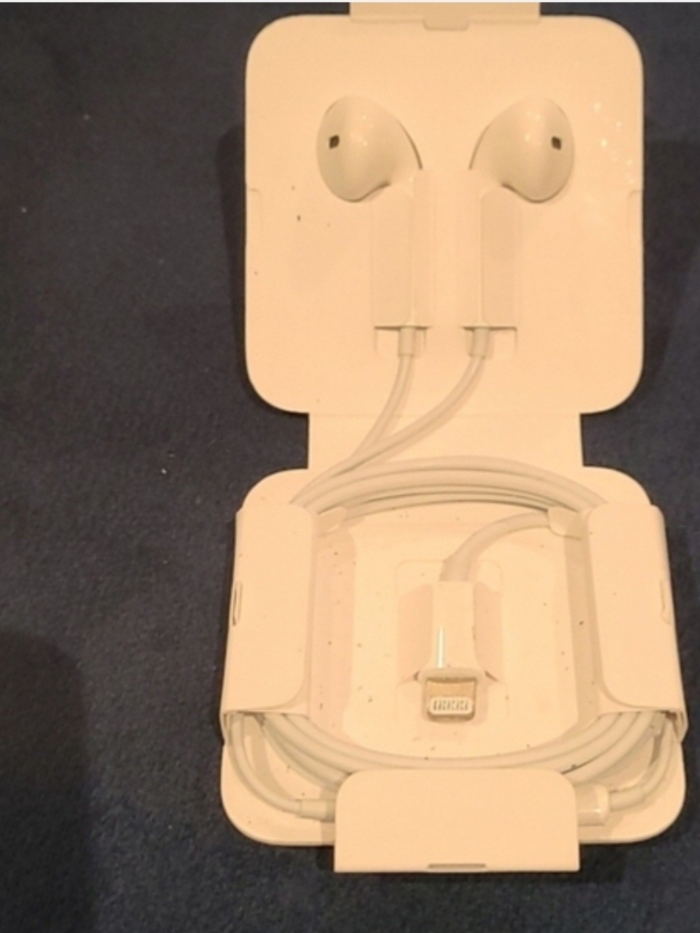 Apple White Lightning Earbuds with Remote and Mic